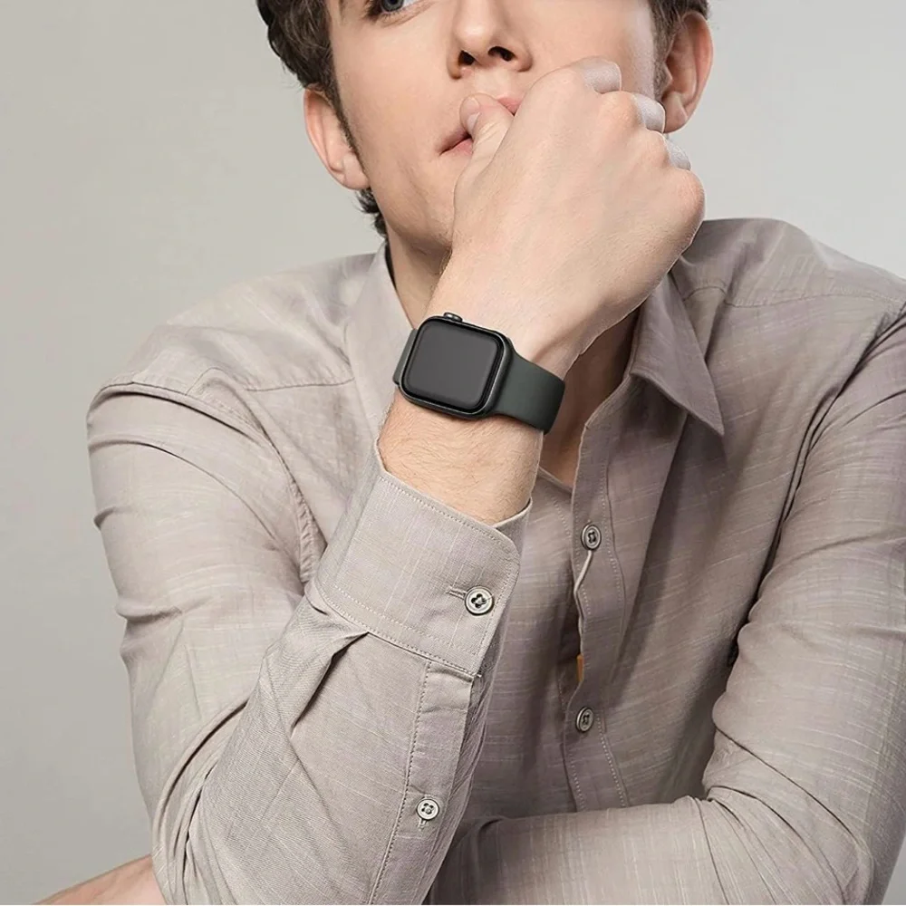 Red Smart watch band